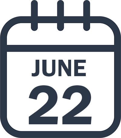 June 22